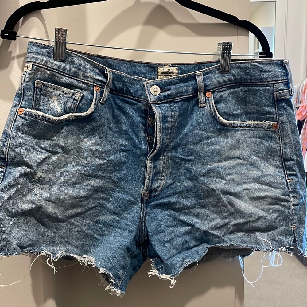 Citizens of humanity denim shorts. Marlow easy short size 29